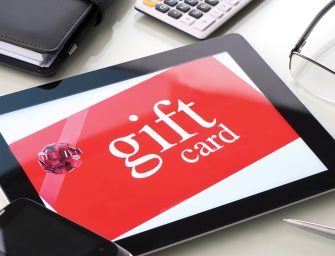 Report: Holiday Gift Card Sales Growth Doubles